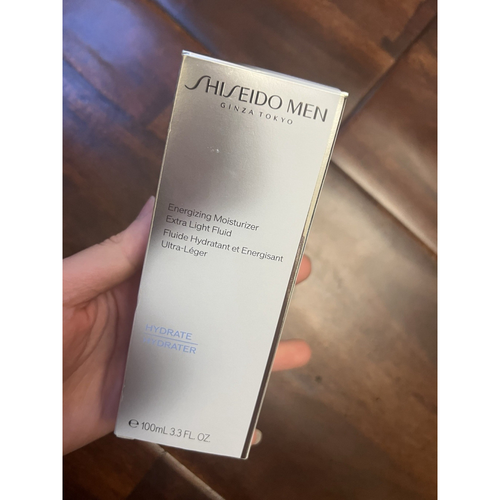 Shiseido Men Energizing Moisturizer Extra Light Fluid (100ml/3.3fl.oz) NEW